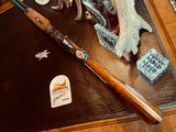 Winchester Model 21 #4 - 20ga - Custom Flatside - John Kusmit Engraved - Factory Letters Perfectly - 26” - IC/M - Only #4 Built in 1956 - Outstanding! - 19 of 25