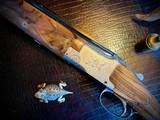 Browning Superposed Pigeon 28ga - 26” - Beautiful Blonde French Walnut - "RKLT" Round Knob Long Tang - ca. 1966 - 99% Condition - "Y&qu - 10 of 23