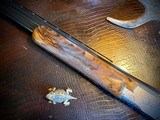 Browning Superposed Pigeon 28ga - 26” - Beautiful Blonde French Walnut - "RKLT" Round Knob Long Tang - ca. 1966 - 99% Condition - "Y&qu - 15 of 23