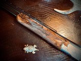 Browning Superposed Pigeon 28ga - 26” - Beautiful Blonde French Walnut - "RKLT" Round Knob Long Tang - ca. 1966 - 99% Condition - 15 of 22