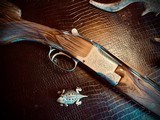 Browning Superposed Pigeon 28ga - 26” - Beautiful Blonde French Walnut - "RKLT" Round Knob Long Tang - ca. 1966 - 99% Condition - 2 of 22