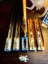 Winchester Custom Flatside 20ga - Two Barrel - Gold Inlays - Winchester Cody Letter - 28”-26” - Field Chokes - Straight grip - Outstanding Custom!! - 21 of 22