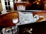Browning Diana Grade 12ga - RKLT - ca. 1966 - 30” - F/F Chokes - 99% Condition - J. Baerten Engraved signed both sides - Magnificent Field Shotgun! - 4 of 23