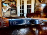 Winchester Model 21 Custom Flatside 28ga/20ga #1 Engraved - “Custom Built by Winchester for Robert Cass Gillie” - Major History - 21 of 25