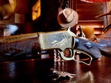 Marlin Model 1897 Lever Action Rifle Serial Number 156565 Scroll and Panel-Scene Engraved by Conrad F. Ulrich Modified Style No. 1 Engraving - 2 of 24