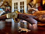 Marlin Model 1897 Lever Action Rifle Serial Number 156565 Scroll and Panel-Scene Engraved by Conrad F. Ulrich Modified Style No. 1 Engraving - 17 of 24