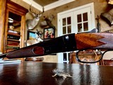 Winchester Model 21 Custom Flatside 20ga - 30” - M/F - Vent Rib - Jeweled Action & Flats - High Grade Black Feathercrotch Walnut - Deluxe Checkering - 11 of 24