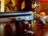 Parker DHE 20ga - “O” Frame - 28” Barrels - M/F - DT - Skeleton Buttplate - Tight Action - Splinter Forend - Beautiful Engraving in High Condition - 12 of 23