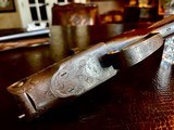 Parker DHE 20ga - “O” Frame - 28” Barrels - M/F - DT - Skeleton Buttplate - Tight Action - Splinter Forend - Beautiful Engraving in High Condition - 2 of 23