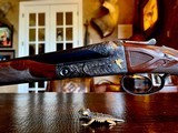 Parker A-1 Special Upgrade - 20ga - SN: 222775 - Kaye Engraved - Masterfully Built by DelGrego - Over the Top Craftsmanship - SET of 4 GUNS - 4 of 25