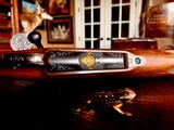 Dakota Arms Model 76 Custom Engraved .458 LOTT - As New - Heavily Engraved Gold Cape Buffalo - Highest Grade California Walnut Stock - 6 of 25