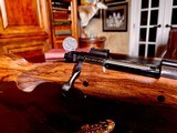 Dakota Arms Model 76 Custom Engraved .458 LOTT - As New - Heavily Engraved Gold Cape Buffalo - Highest Grade California Walnut Stock - 21 of 25