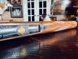 Dakota Arms Model 76 Custom Engraved .458 LOTT - As New - Heavily Engraved Gold Cape Buffalo - Highest Grade California Walnut Stock - 9 of 25