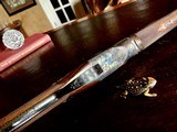 Parker BHE 28ga - Upgrade - 28” - “00” Frame - Stamped “5” - Straight Grip - DT - Splinter - Skeleton Buttplate - Gold Oval - 99% Condition - 23 of 24