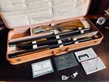 browning superposed pointer 20ga 28ga 410ga well documented special orderrkltca. 1965maker s casewarranty card and more