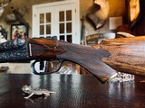 Parker Bros A-1 Special Upgrade 20ga - 28” - M/F - As New - Spectacular Detail - Gold PGC & Inlaid Serial Number - Classy Fine Craftsmanship - 14 of 25