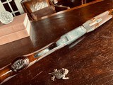 Winchester Model 21 - 28ga - 28” - CSMC #6 Engraved by Paul Lantuch ca. 2010 - Magnificent Rare Signed and Dated As New 21 High Grade - 6 of 19