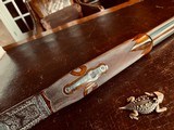 Winchester Model 21 - 28ga - 28” - CSMC #6 Engraved by Paul Lantuch ca. 2010 - Magnificent Rare Signed and Dated As New 21 High Grade - 8 of 19