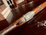 J. Purdey & Sons 12ga - Ken Hunt Engraved Signed Both Sides “Extra Deep-Relief” - 27” 27” Two Barrel - Maker’s Fine Motor Case - 14 of 25