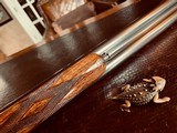 J. Purdey & Sons 12ga - Ken Hunt Engraved Signed Both Sides “Extra Deep-Relief” - 27” 27” Two Barrel - Maker’s Fine Motor Case - 21 of 25
