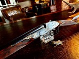 Hartmann & Weiss of Hamburg SLE 410ga - The First Over Under H&W Ever Built - Boss Style Forward Rib Forend - 27” - Magnificent Masterpiece - 2 of 25
