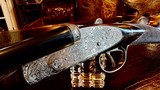 Armas Garbi 103A SLE “SPECIAL Prestige Round Body” 28ga - 29” - IC/M - DT - 99% AS NEW - English Grip - Masterfully Engraved Special Order - 8 of 25