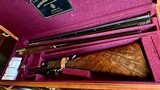 Winchester Model 21 #5 - 20ga - Two Barrel - 26” 28” - Nick Kusmit Engraved Stated on Proper Cody Letter - Maker’s Case - 6 of 25