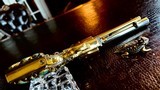Colt Single Action Army .45 Second Generation - Turquoise Custom Inlays - Incredible Artistry - Gold Embellishments - WOW - 19 of 22