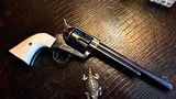 Colt Single Action Army Antique .45 First Generation - SN: 180250 - 7 1/2” Barrel - Ivory Grips - Cool Revolver - 3 of 15