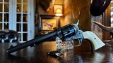 Colt Single Action Army Antique .45 First Generation - SN: 180250 - 7 1/2” Barrel - Ivory Grips - Cool Revolver - 1 of 15