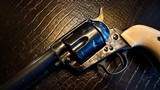 Colt Single Action Army Antique .45 First Generation - SN: 180250 - 7 1/2” Barrel - Ivory Grips - Cool Revolver - 4 of 15