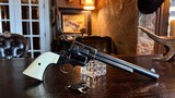 Colt Single Action Army Antique .45 First Generation - SN: 180250 - 7 1/2” Barrel - Ivory Grips - Cool Revolver - 6 of 15