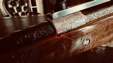 Browning Olympian 7MM REM MAG - Angelo Bee and D. Dewil Engraved - Salt Era Rifle Visible Salt on Screws and Wood - 8 of 19