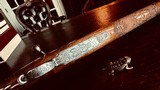 Browning Olympian 7MM REM MAG - Angelo Bee and D. Dewil Engraved - Salt Era Rifle Visible Salt on Screws and Wood - 6 of 19