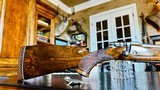 Browning Olympian .458 Win Mag - L. Lambert L. Corth Engraved - Salt Era Rifle Showing Minimal Corrosion on Screws - 12 of 24