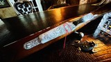 Browning Olympian .458 Win Mag - L. Lambert L. Corth Engraved - Salt Era Rifle Showing Minimal Corrosion on Screws - 21 of 24