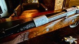 Browning Olympian .458 Win Mag - L. Lambert L. Corth Engraved - Salt Era Rifle Showing Minimal Corrosion on Screws - 16 of 24