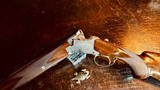 Browning Pointer Superposed 28/410 two barrel - 26.5” - R. Dewil Engraved - Sk/Sk - ca. 1968 NO SALT - High Condition - Maker’s Case - 17 of 18