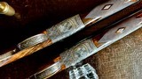 E.J. Churchill Pair SLE Premiere Custom 16ga 29” IC IC REMARKABLE aesthetics Engraving by Cusack ca. 2008 POW Grip Single Trigger - Cased - 4 of 22