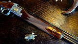 Browning Presentation P2Q 28ga - 26.5” - IC/M - FKLT - AS NEW 99% - ca. 1977 - JM Debrus Engraved Double Signed - 9 of 23