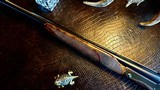 Winchester Model 21 Flatside Custom 20ga - 21-A Carving - TWO BARREL 28” 28” IC/M M/F - Cody Letter - Very Rare Configuration - 17 of 24