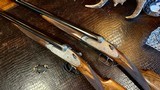 PAIR 12GA UNION ARMERA MODEL 217 - SIDELOCK ELECTOR - DOUBLE TRIGGER - 28” - IC/M - ENGLISH GRIP - HAND CRAFTED SUPER VALUE - 7 of 23