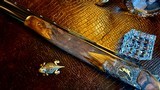 Browning Superposed 28ga Angelo Bee Custom Exhibition - RKLT - 26/5” - IC/M - Three Piece-Style Forend - Checkered Butt - Exhibition Turkish Walnut - 17 of 25