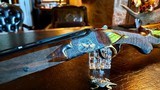 Browning Superposed 410ga Angelo Bee Custom Exhibition - 28” - IC/M - RKLT - 99% - Heavy Gold Inlays - Heavily Stippled Detailed Background - 2 of 19