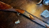 Browning Superlight Superposed - 20ga - 26.5” - 99% - IC/M - Beautiful Factory Walnut - Ph. Dziewa Engraved - 6 lbs 2 ozs - 15 of 24