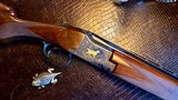 Browning Superposed A. Greibel Engraved 12ga - RKLT - IM/F - 30” - Spectacular Engraving with HEAVY GOLD HEAVY STIPPLING - 5 of 25