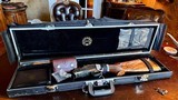 CSMC A-10 Sidelock 12ga SPORTING - 9 Chokes - 30” - Pigeon Shotgun Style - Vented Barrels - Maker’s Case - Superb Value and Beauty