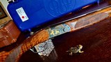 Beretta Silver Pigeon V 28ga - 28” - Beretta Screw in Chokes - Maker’s Case - AS NEW - Gold - Color Case Hardening is Beautiful Hue of Blue/Chocolate - 4 of 25