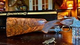 Browning Diana Superposed 20ga - 26” - NIB - “Unassembled” - ca. 1974 - ZERO FLAWS - Heavenly Walnut - Collector Grade - Superb Browning - 6 of 25