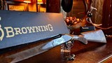 Browning Gran Lightning Citori 28ga - 26” - Invector IC/M/F - NIB UNFIRED - Firey Feathercrotch Walnut - Old Style “Unicorn” - 12 of 25